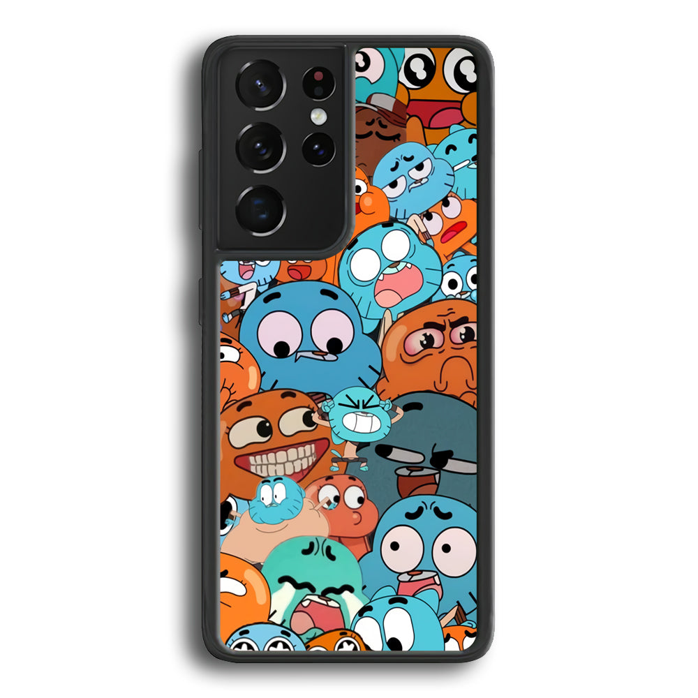 Gumball Expression Samsung Galaxy S21 Ultra Case - Carneyforia