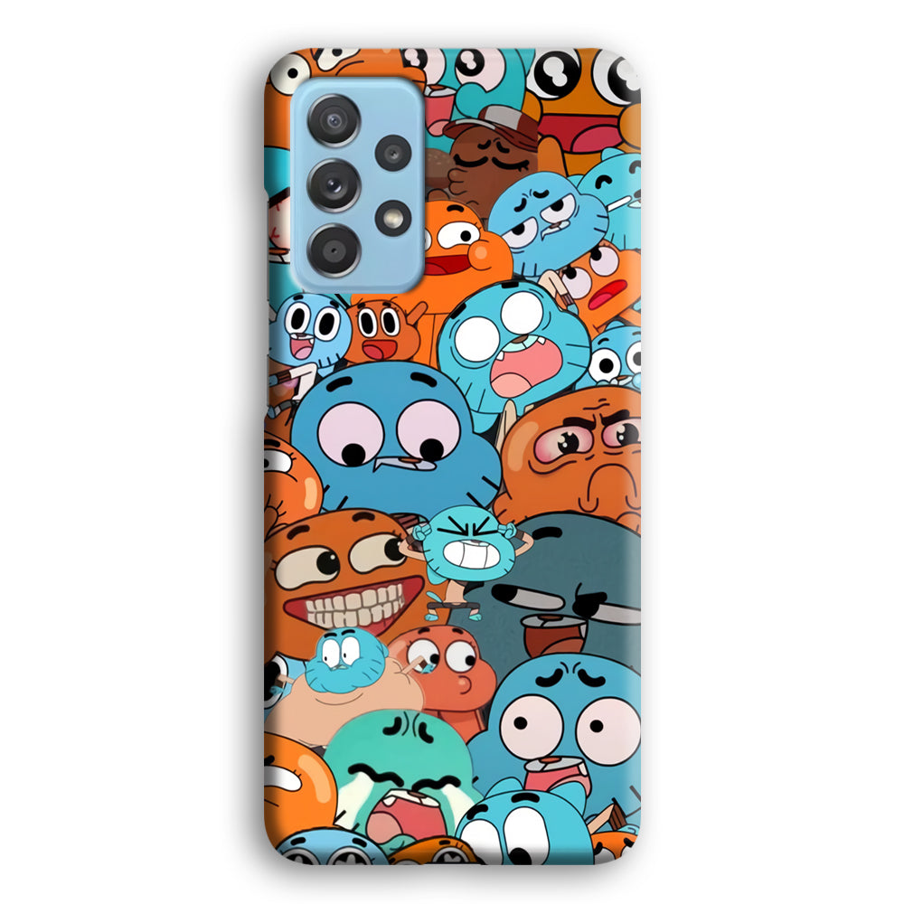 Gumball Expression Samsung Galaxy A72 Case