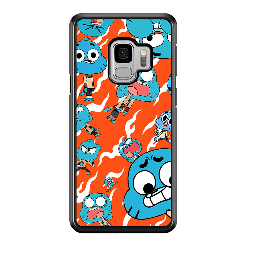 Gumball Shock Face Samsung Galaxy S9 Case Default Title