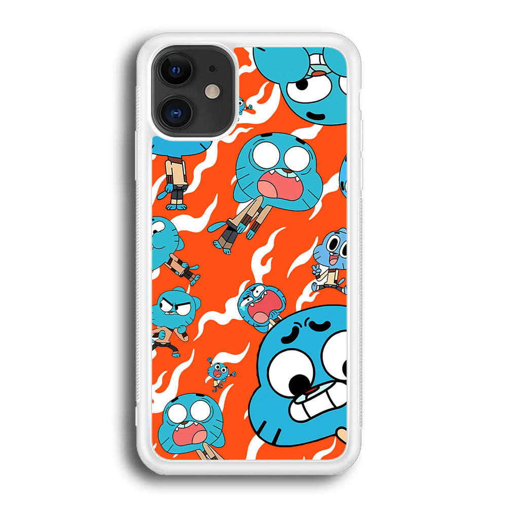 Gumball Shock Face iPhone 12 Case