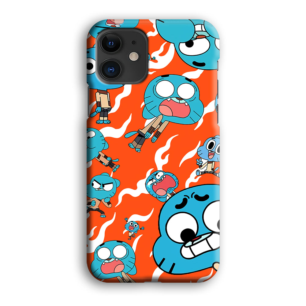 Gumball Shock Face iPhone 12 Case