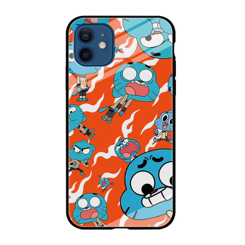 Gumball Shock Face iPhone 12 Case