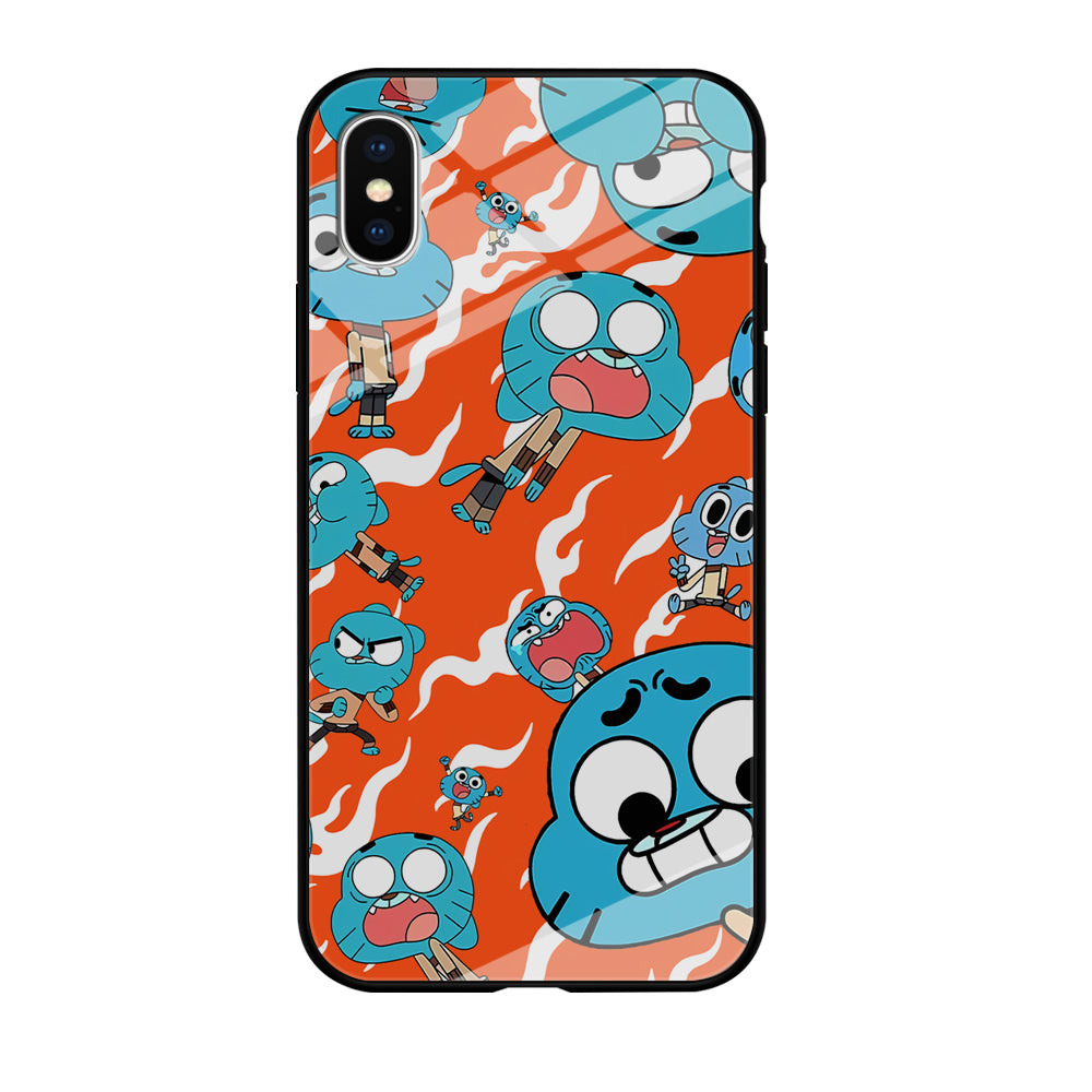 Gumball Shock Face iPhone XS MAX Case
