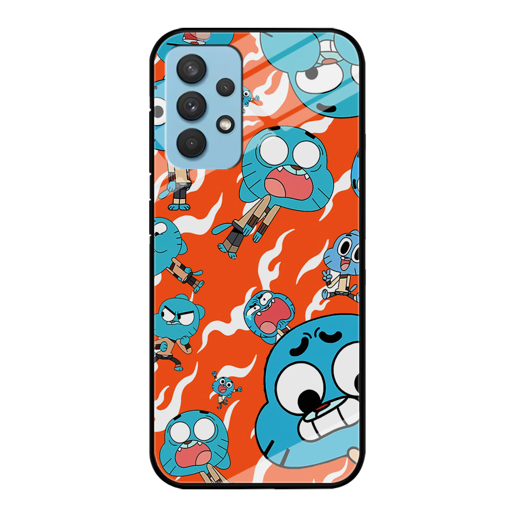 Gumball Shock Face Samsung Galaxy A32 Case
