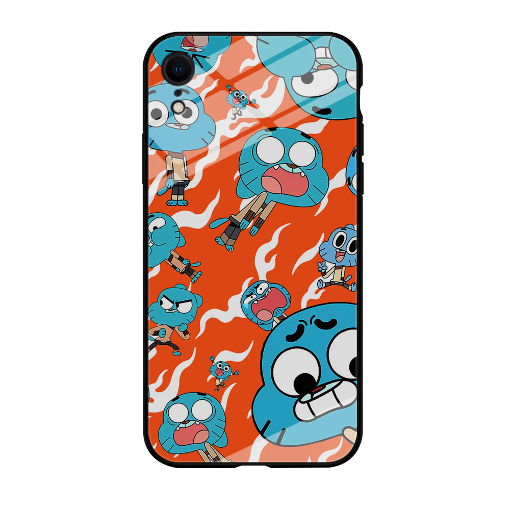 Gumball Shock Face iPhone XR Case