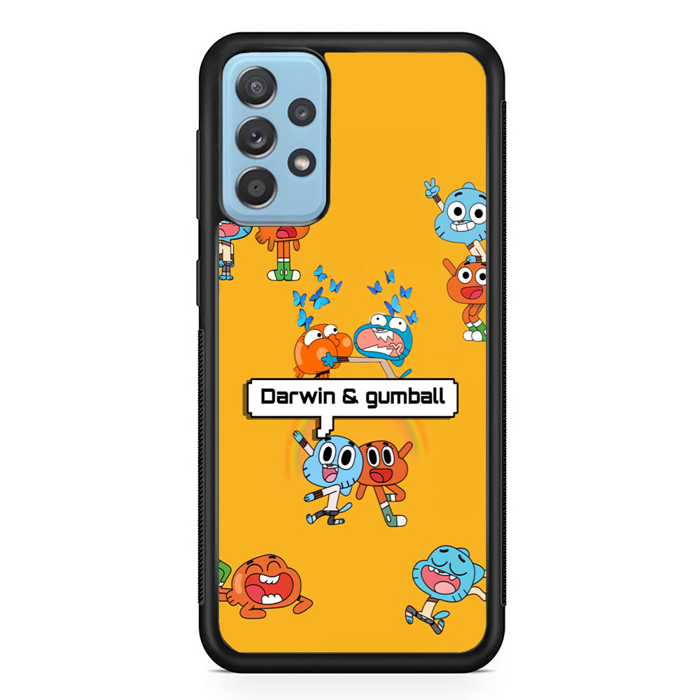 Gumball and Darwin Samsung Galaxy A72 Case
