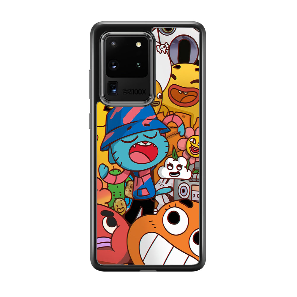 Gumball and Friends Samsung Galaxy S20 Ultra Case
