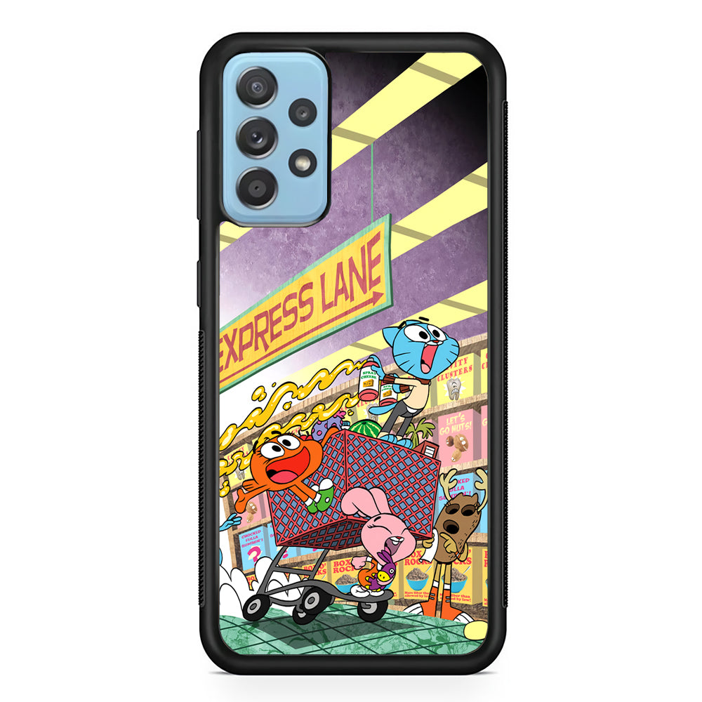 Gumball on Express Lane Samsung Galaxy A52 Case