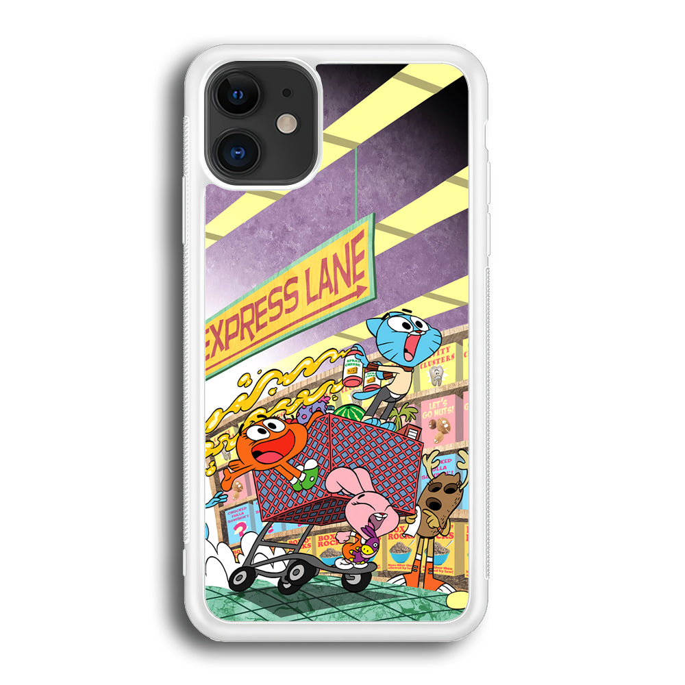 Gumball on Express Lane iPhone 12 Case