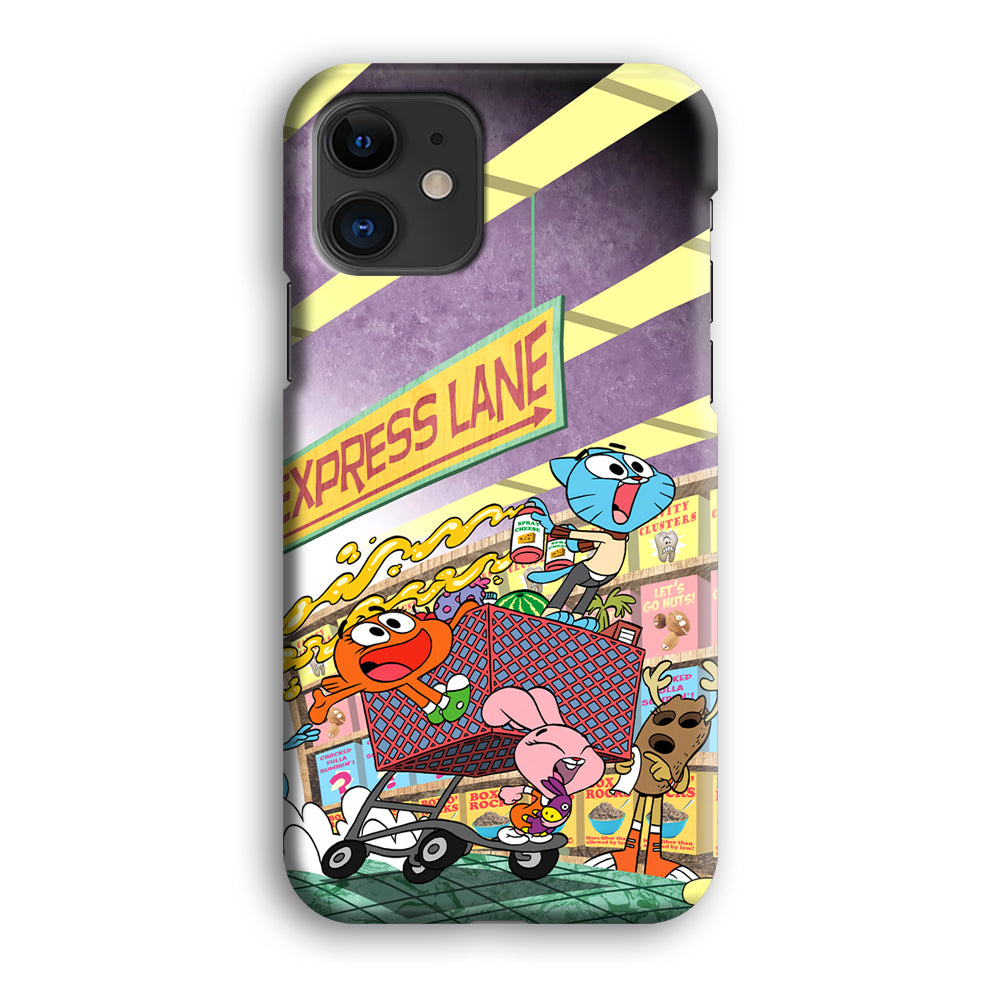 Gumball on Express Lane iPhone 12 Case