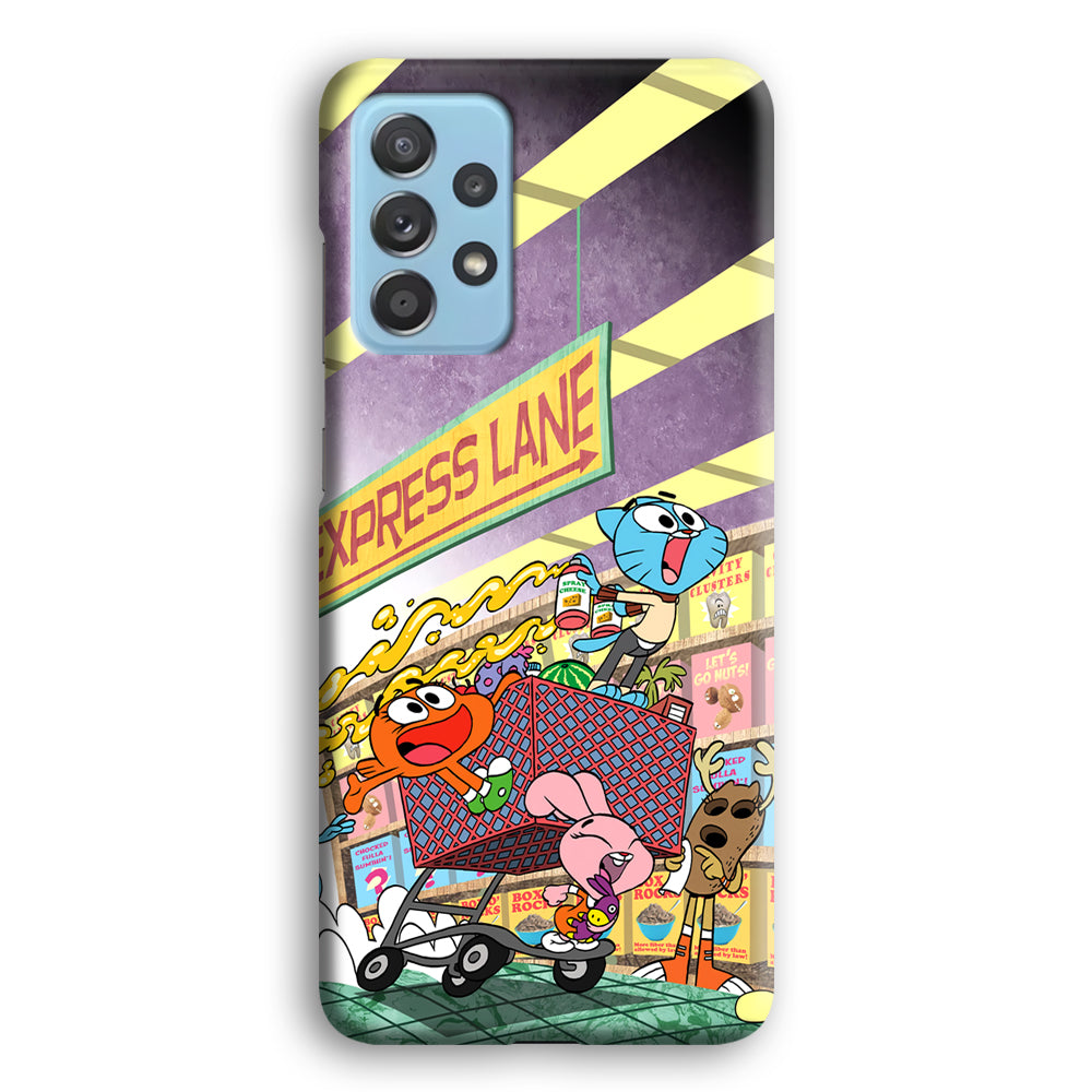 Gumball on Express Lane Samsung Galaxy A52 Case