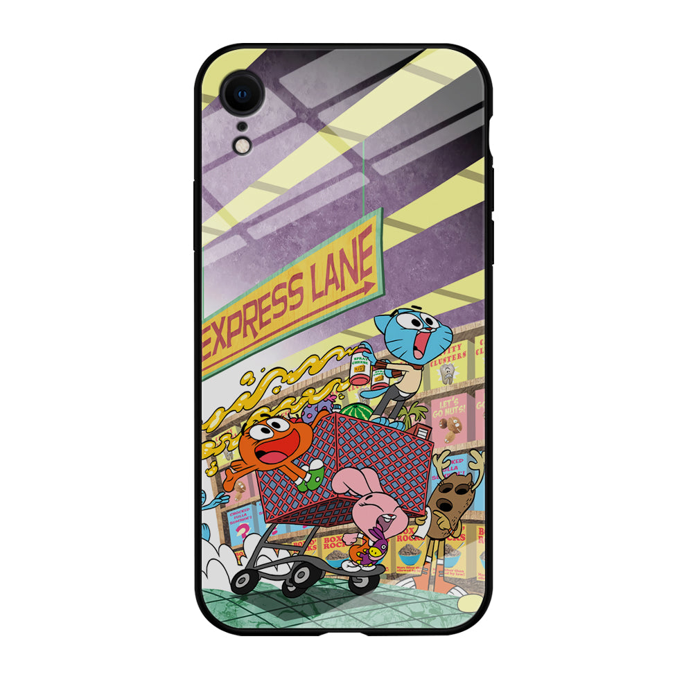 Gumball on Express Lane iPhone XR Case