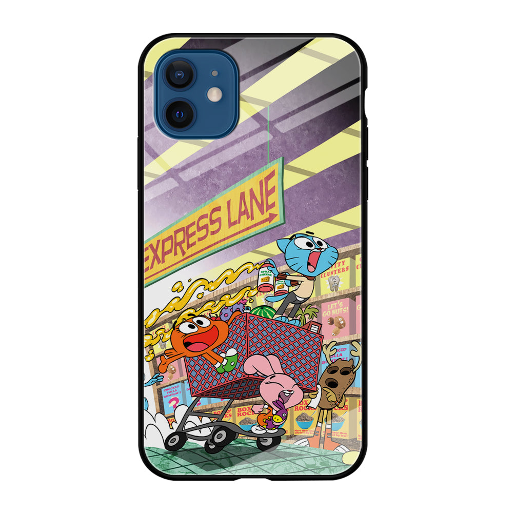 Gumball on Express Lane iPhone 12 Case