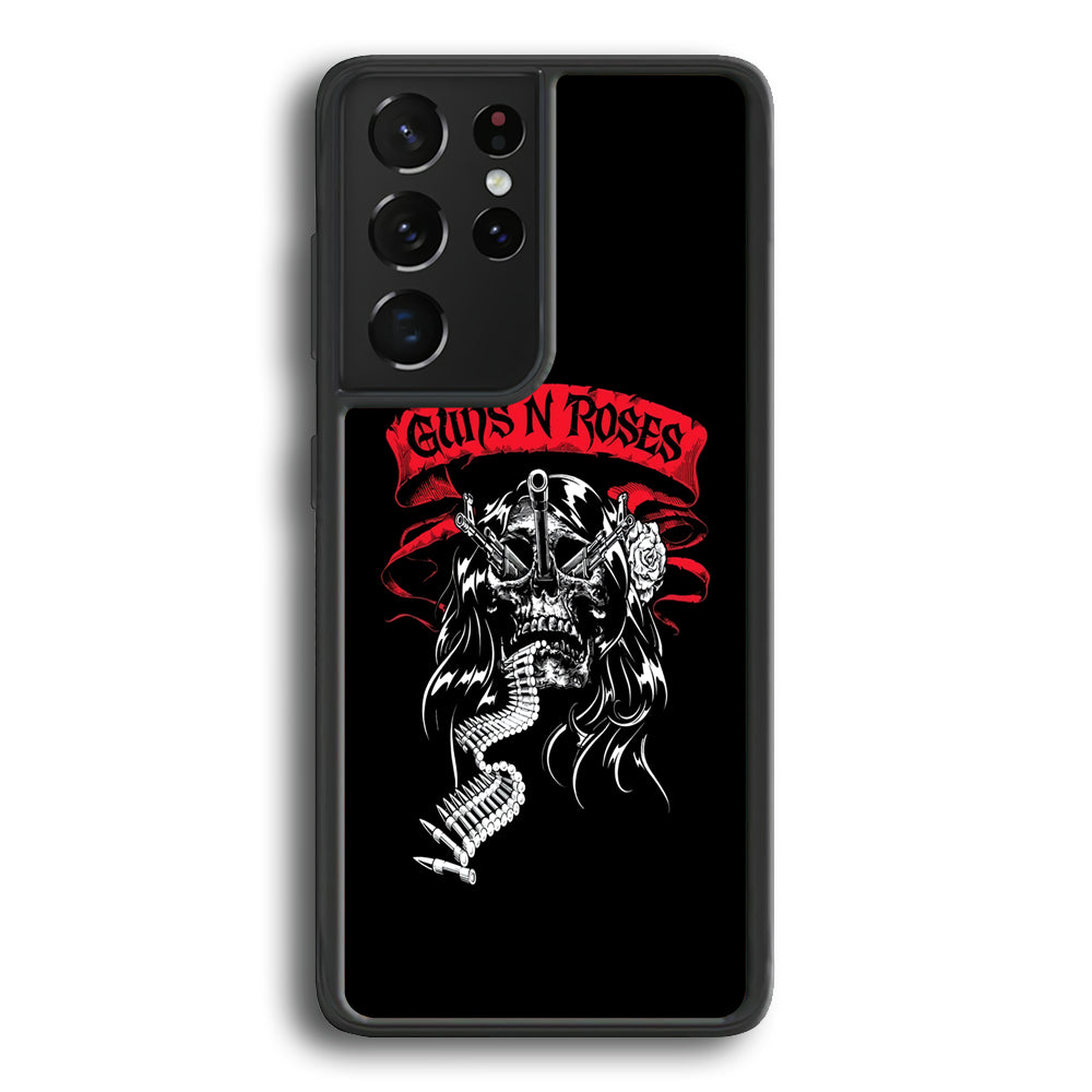 Guns N Roses Red Shawl Samsung Galaxy S21 Ultra Case - Carneyforia