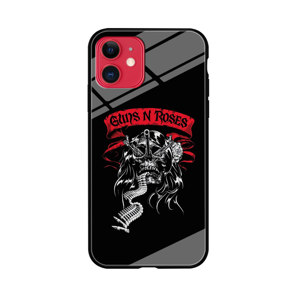 Guns N Roses Red Shawl iPhone 11 Case Tempered Glass Case
