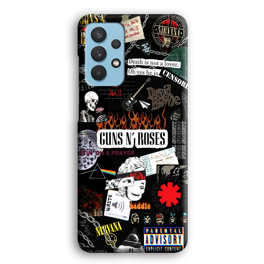 Guns N Roses and Friends Signature Samsung Galaxy A32 Case