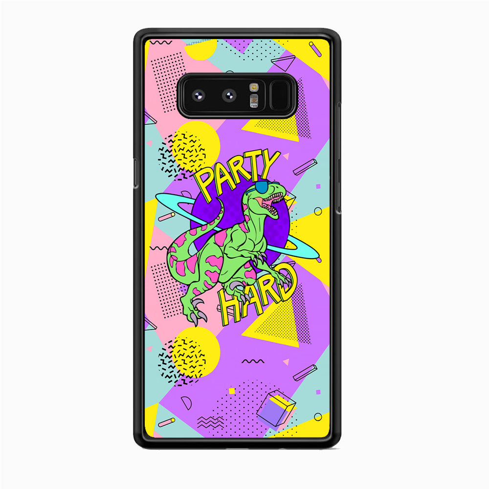 Hard Party with Dinosaur Samsung Galaxy Note 8 Case