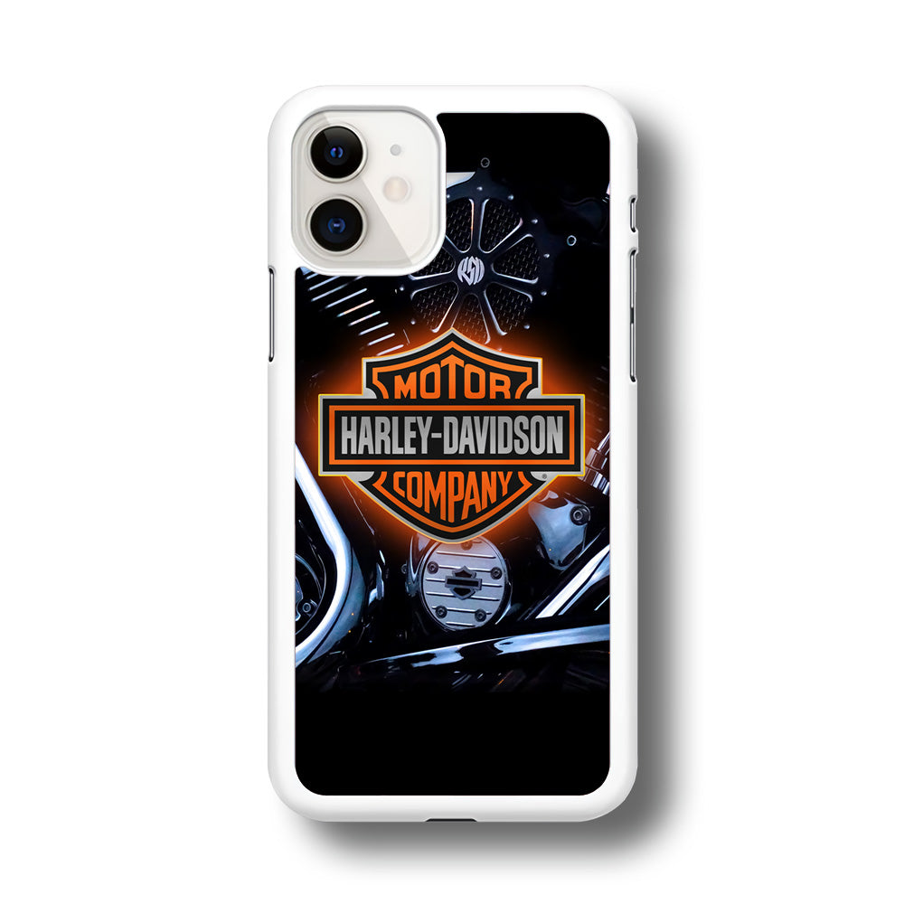 Harley Davidson Light Up The Engine iPhone 11 Case