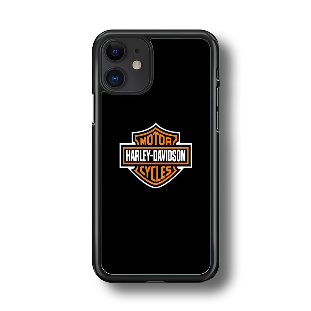Harley Davidson Logo Black iPhone 11 Case