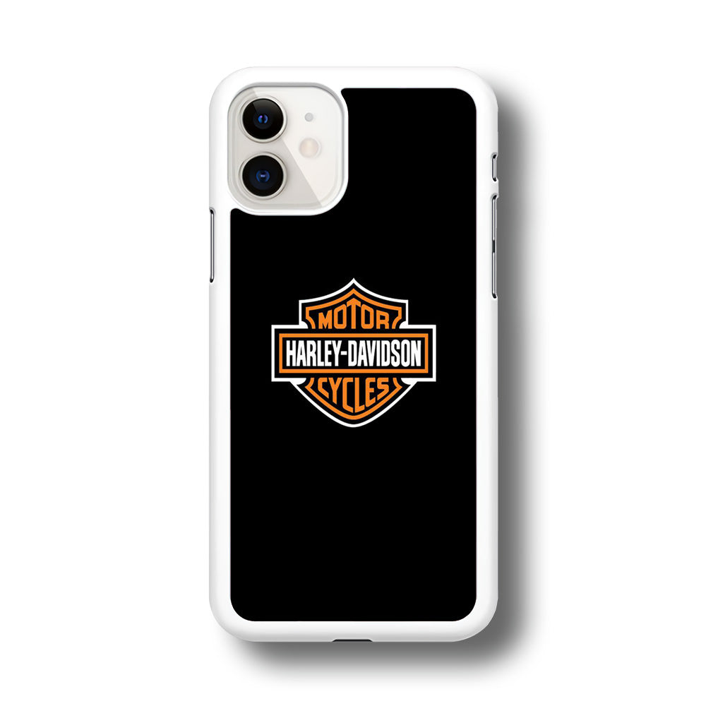 Harley Davidson Logo Black iPhone 11 Case