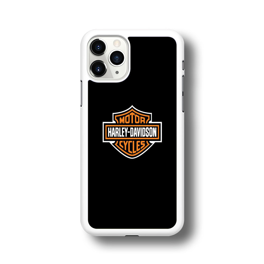 Harley Davidson Logo Black iPhone 11 Pro Max Case