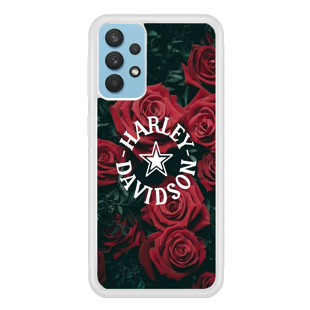 Harley Davidson Rose Views Samsung Galaxy A32 Case