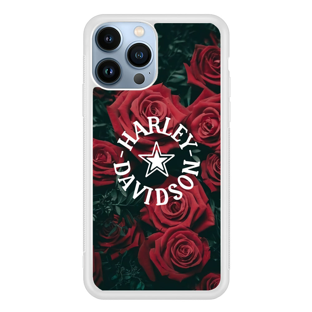 Harley Davidson Rose Views iPhone 13 Pro Case