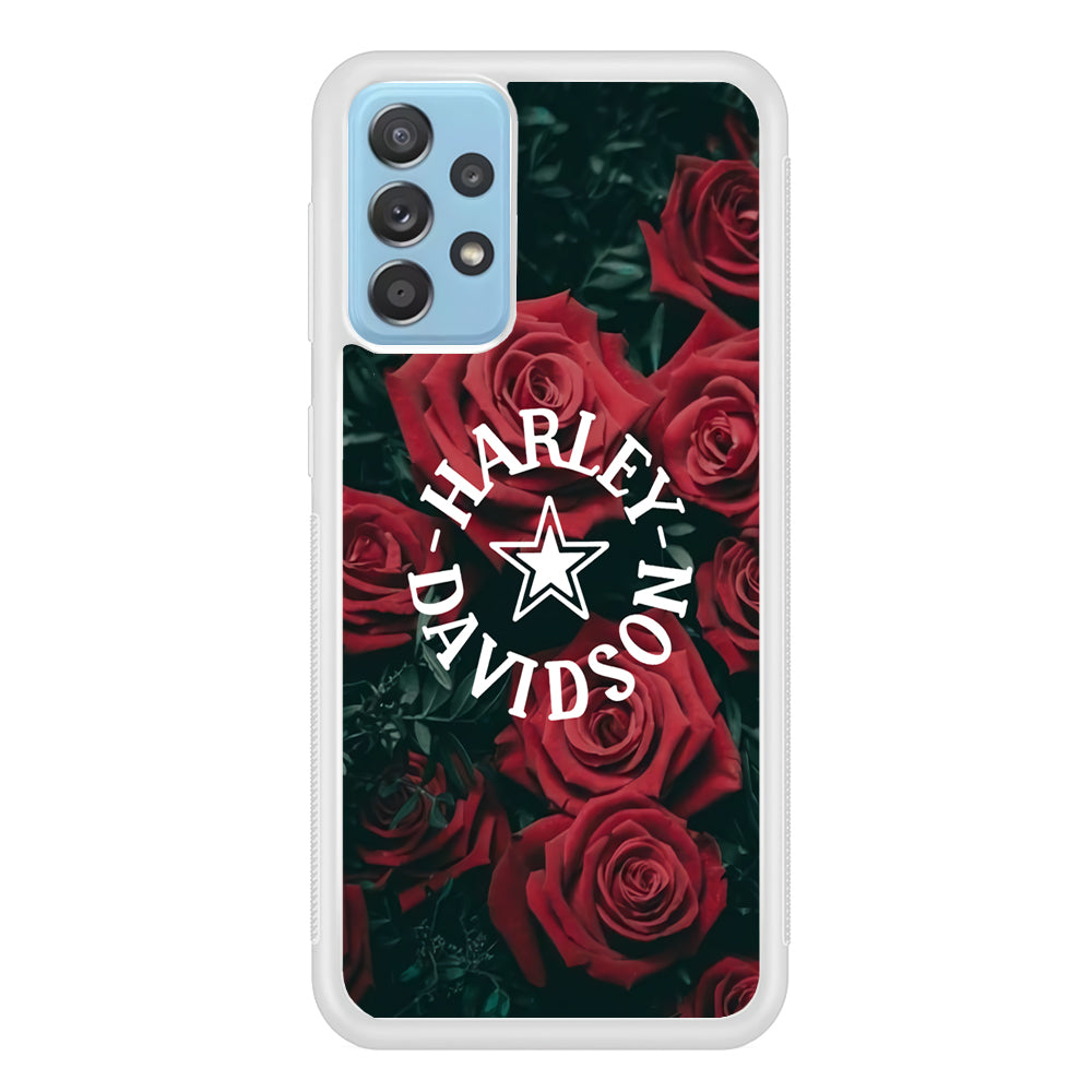 Harley Davidson Rose Views Samsung Galaxy A52 Case