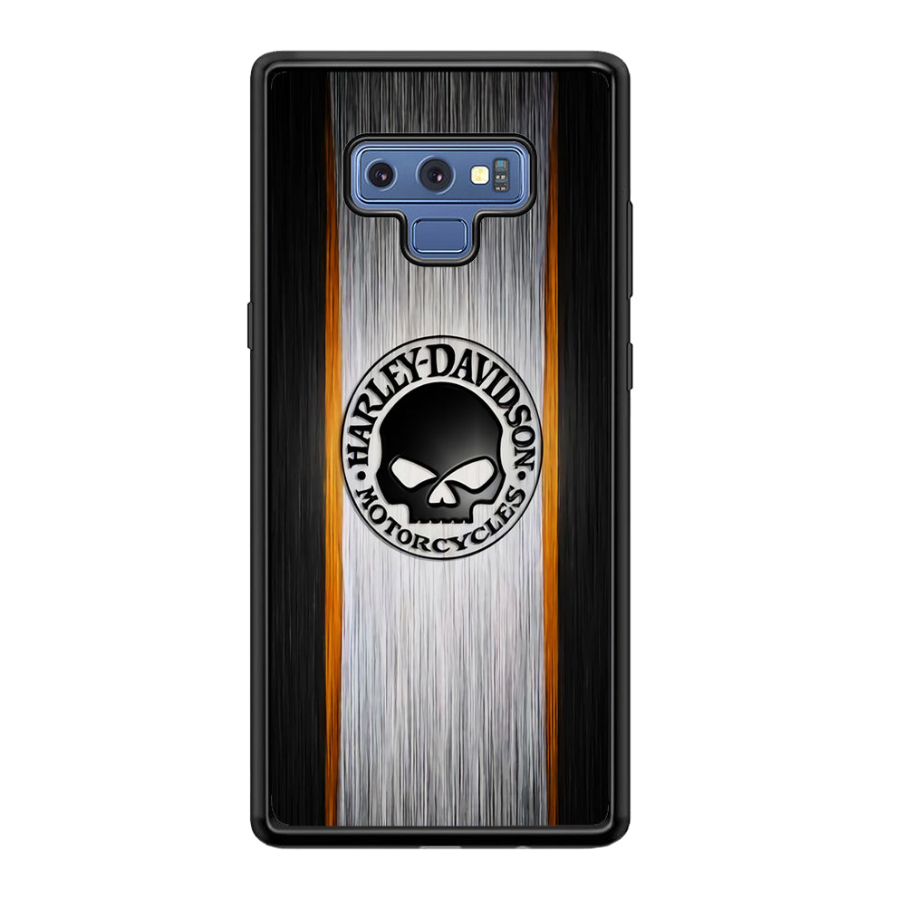 Harley Davidson Stripe Skull Logo Samsung Galaxy Note 9 Case