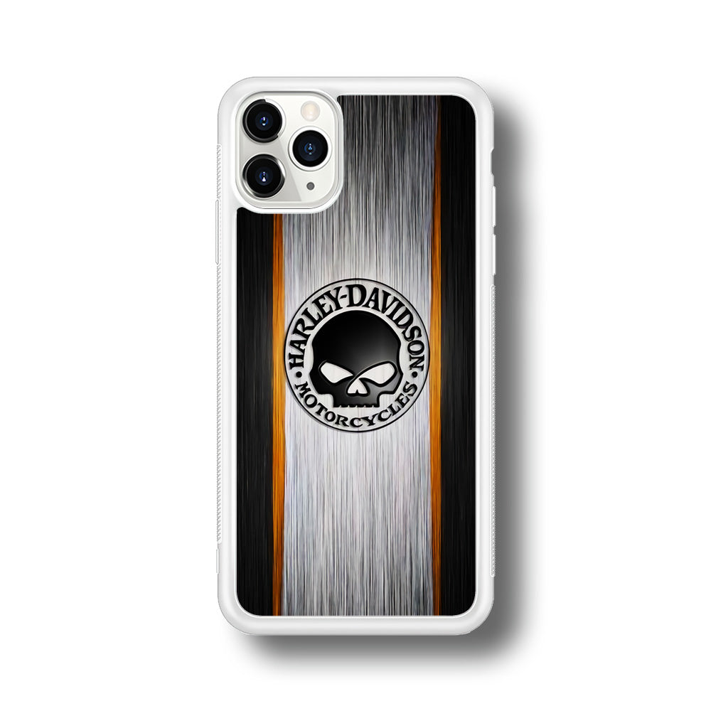 Harley Davidson Stripe Skull Logo iPhone 11 Pro Max Case