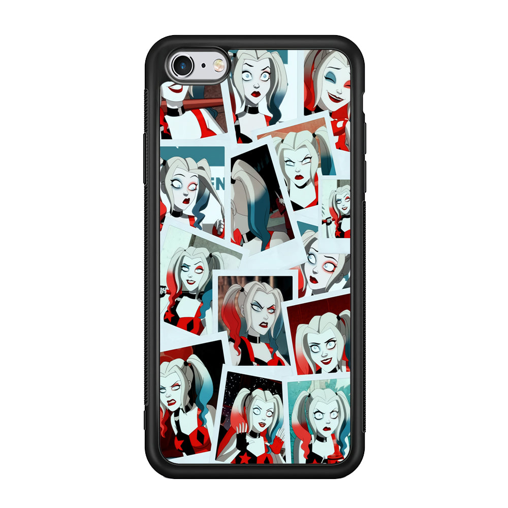 Harley Queen Expression In Frame iPhone 6 Plus | 6s Plus Case