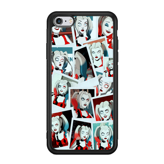 Harley Queen Expression In Frame iPhone 6 Plus | 6s Plus Case