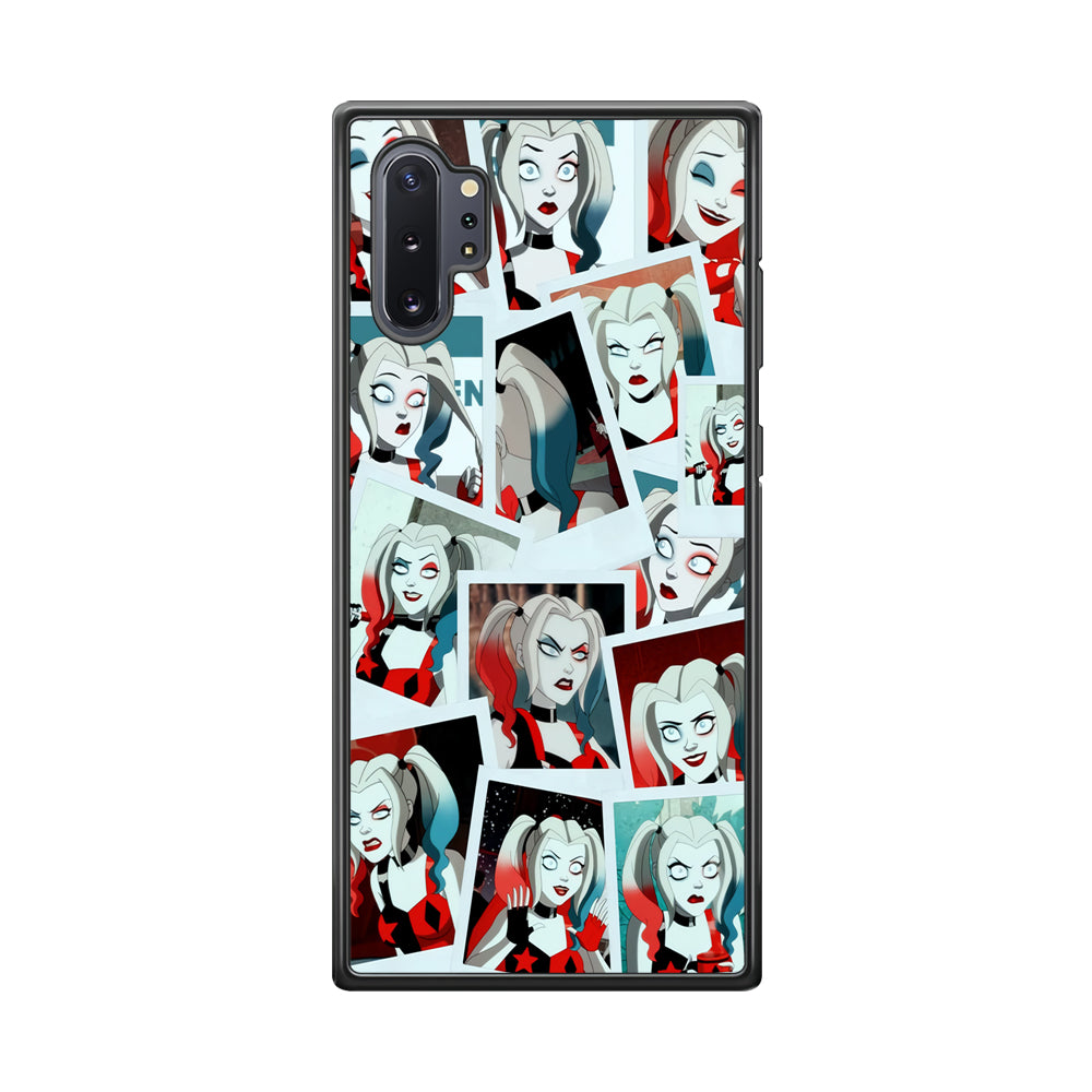 Harley Queen Expression In Frame Samsung Galaxy Note 10 Plus Case