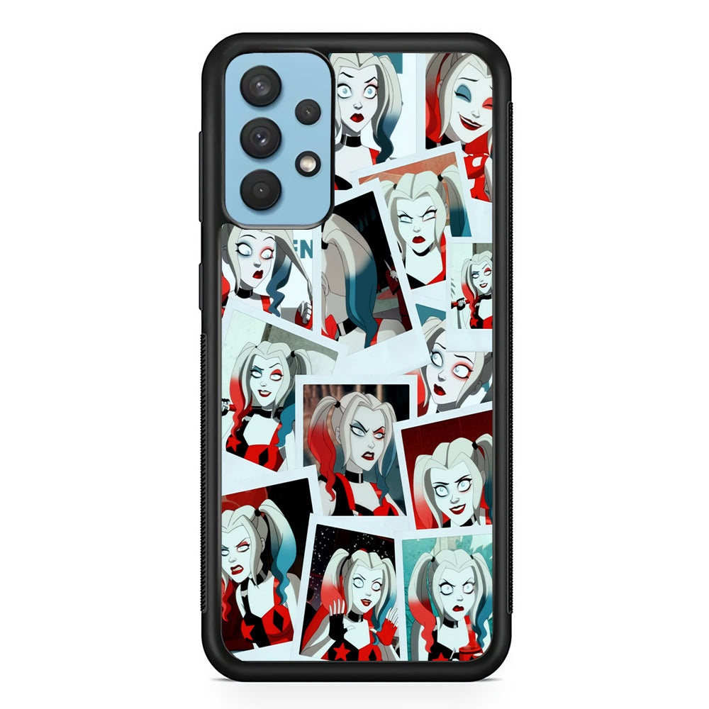 Harley Queen Expression In Frame Samsung Galaxy A32 Case