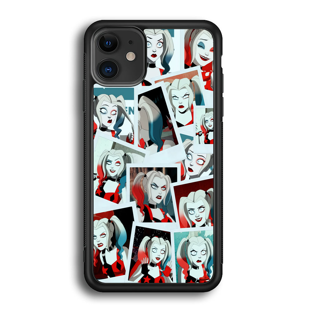 Harley Queen Expression In Frame iPhone 12 Case