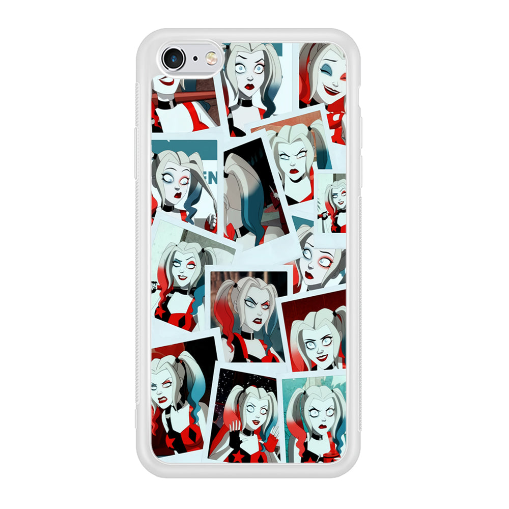 Harley Queen Expression In Frame iPhone 6 Plus | 6s Plus Case