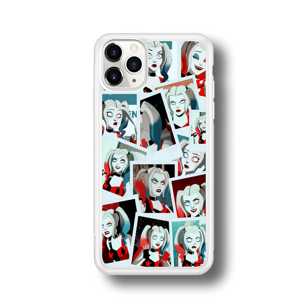 Harley Queen Expression In Frame iPhone 11 Pro Max Case