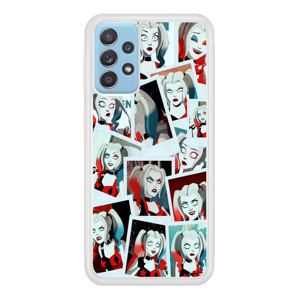 Harley Queen Expression In Frame Samsung Galaxy A52 Case