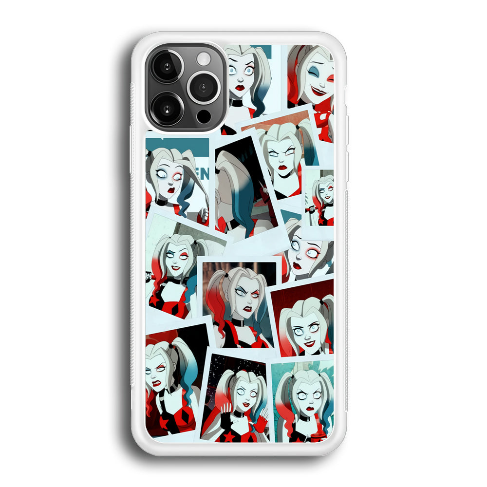 Harley Queen Expression In Frame iPhone 12 Pro Max Case