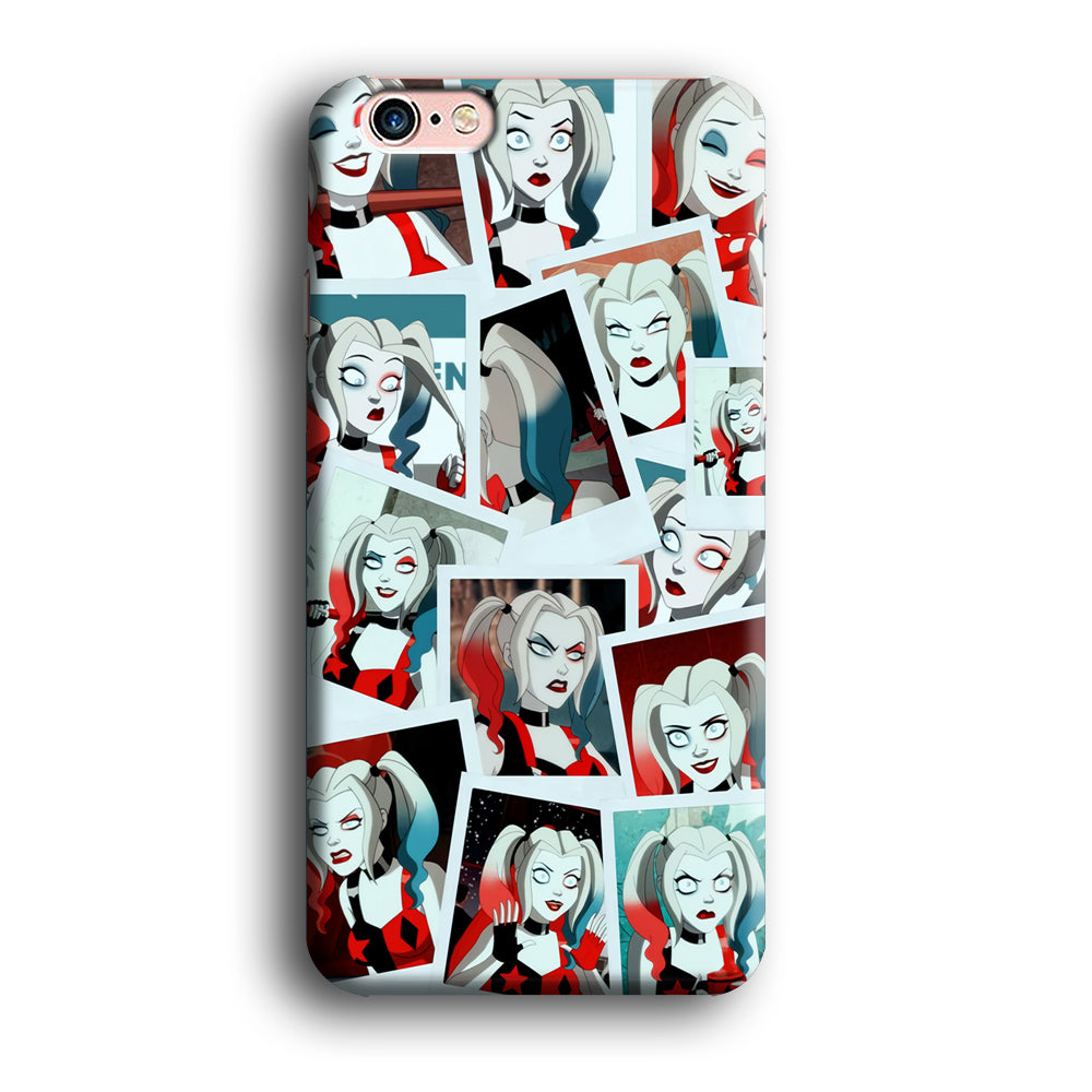 Harley Queen Expression In Frame iPhone 6 Plus | 6s Plus Case
