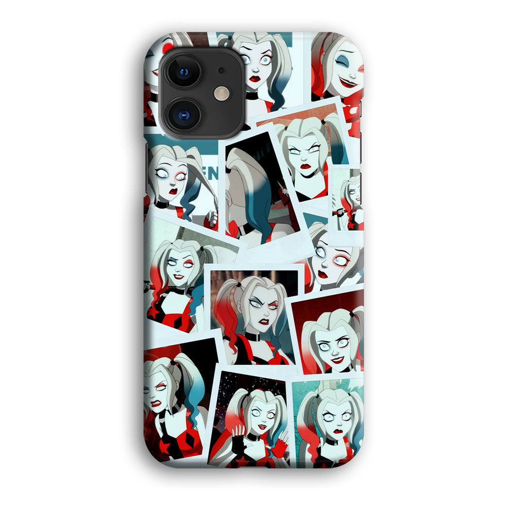 Harley Queen Expression In Frame iPhone 12 Case
