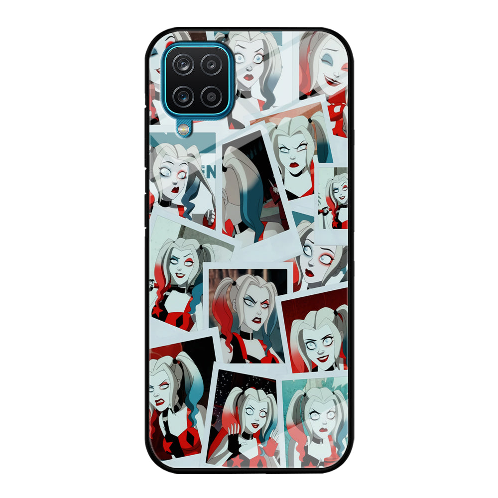 Harley Queen Expression In Frame Samsung Galaxy A12 Case