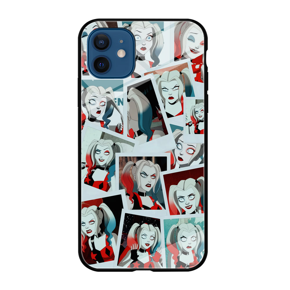 Harley Queen Expression In Frame iPhone 12 Case
