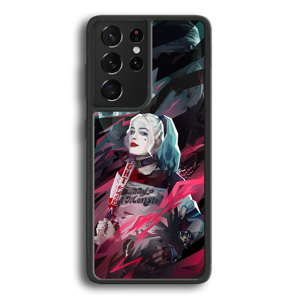 Harley Quinn Daddy's Monsters Samsung Galaxy S21 Ultra Case - Carneyforia