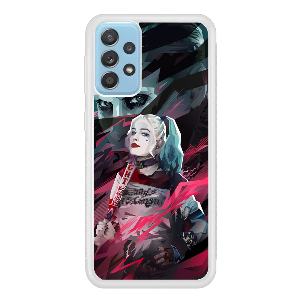 Harley Quinn Daddy's Monsters Samsung Galaxy A52 Case