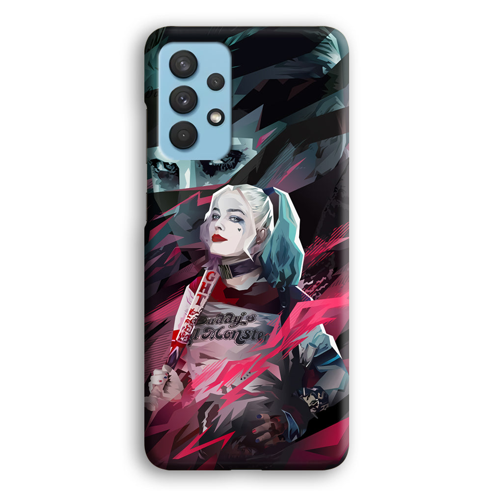 Harley Quinn Daddy's Monsters Samsung Galaxy A32 Case