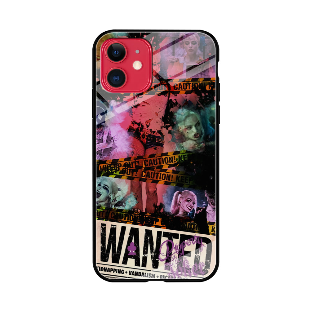 Harley Quinn Prison Break iPhone 11 Case Tempered Glass Case