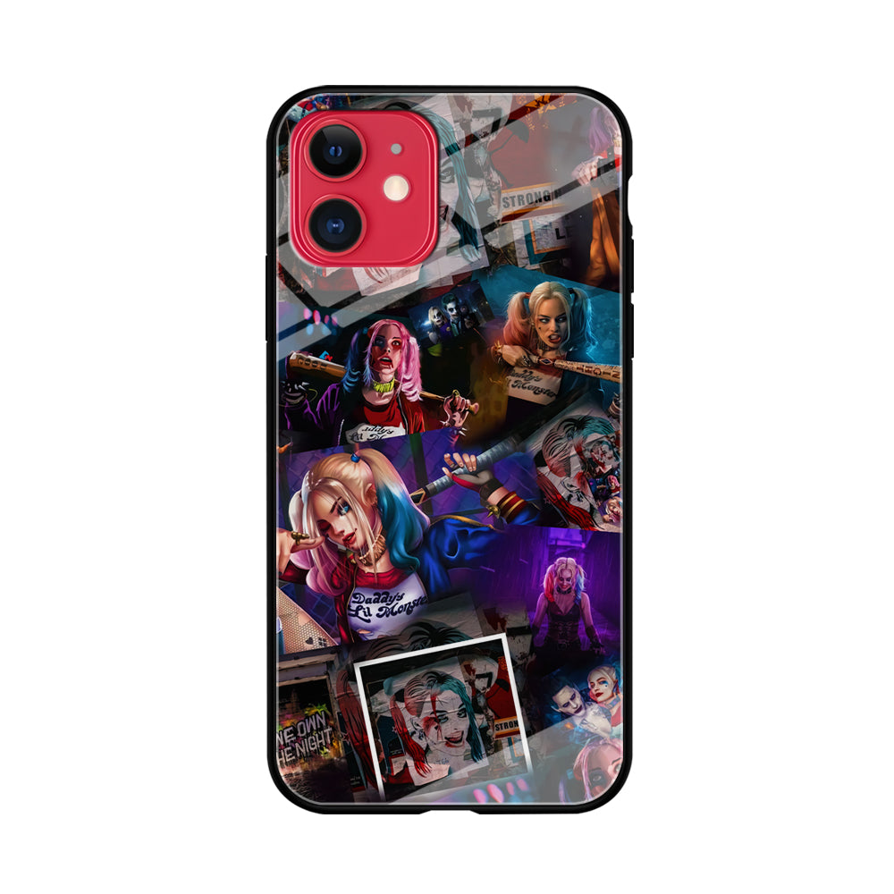 Harley Quinn We Own The Night iPhone 11 Case Tempered Glass Case
