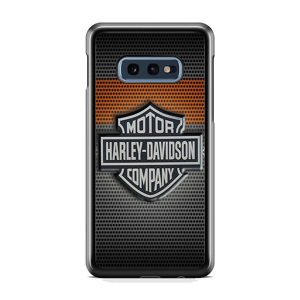 Harley Davidson Grey Samsung Galaxy S10E Case