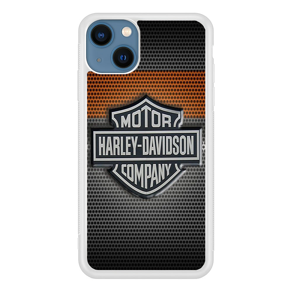 Harley Davidson Grey iPhone 13 Case